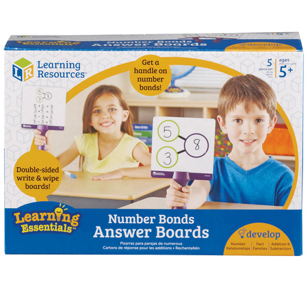 LEARNING RESOURCES Number Bonds Answer Boards, PK5 5213